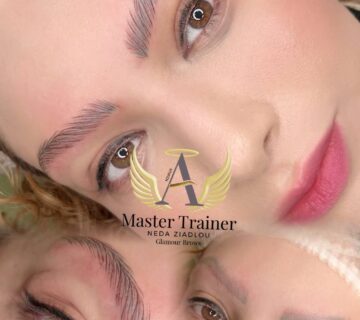 نمونه کار میکروپیگمنتیشن سالن زیبایی شادی عقیلی