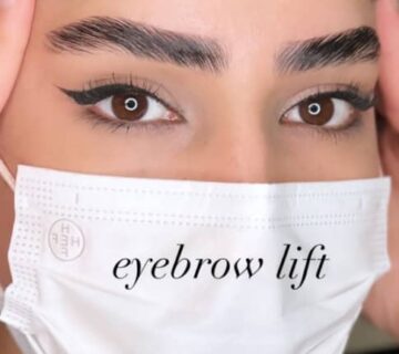 نمونه کار خدمات ابرو در سالن زیبایی شادی عقیلی