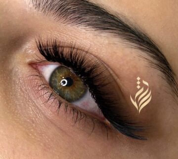 تصویری از نمونه کار اکستنشن مژه در سالن زیبایی شادی عقیلی